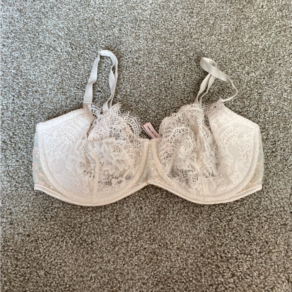 Victoria’s Secret lace and sequin bra